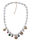Pearl Charm Necklace 26HYN3