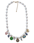 Pearl Charm Necklace 26HYN7