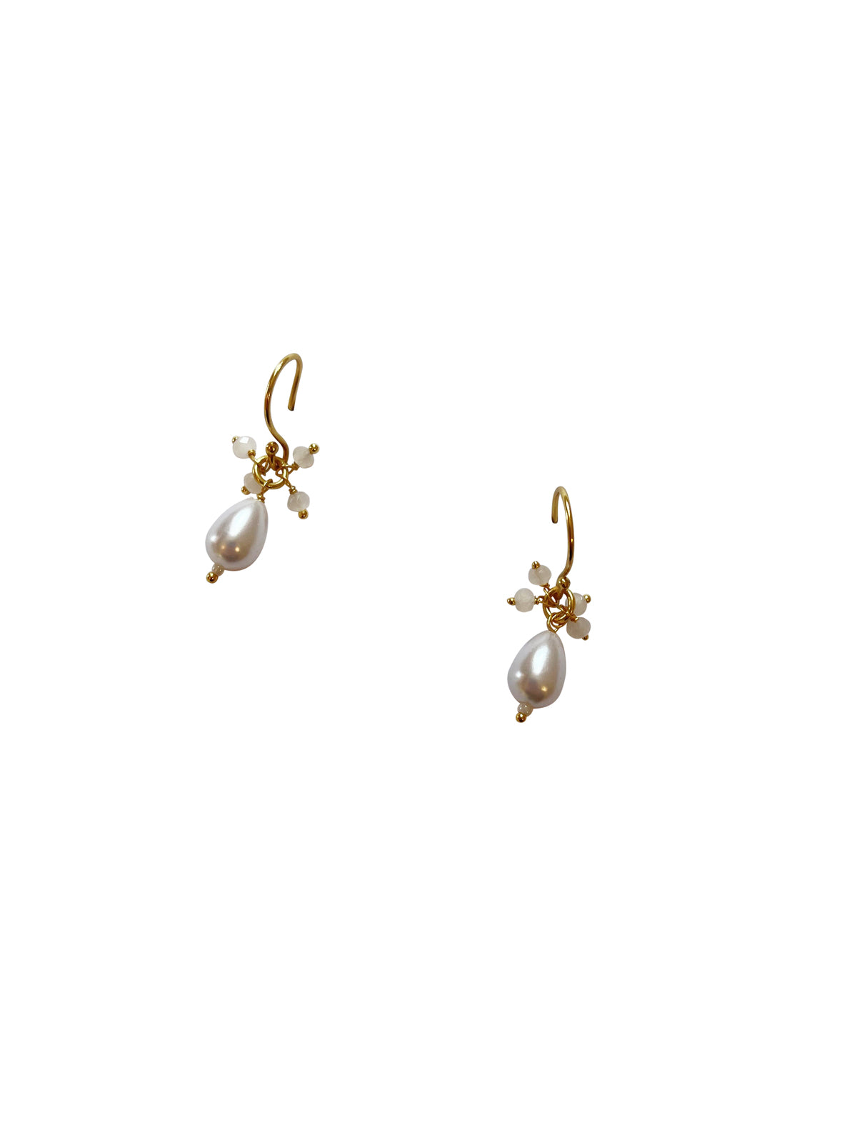 Clearance Felicity Pearl Earring Gold