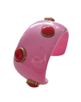 Studded Bangle Pink BA11630PI