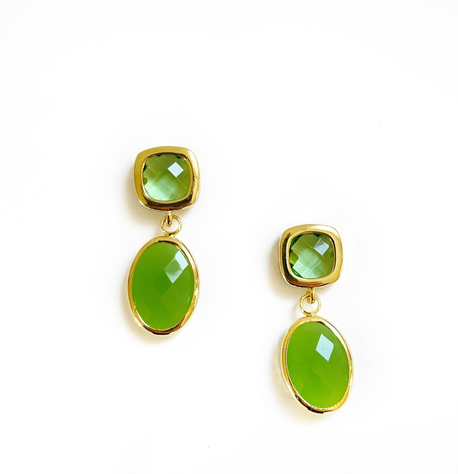 Tahlia Gem Earring Green zoda