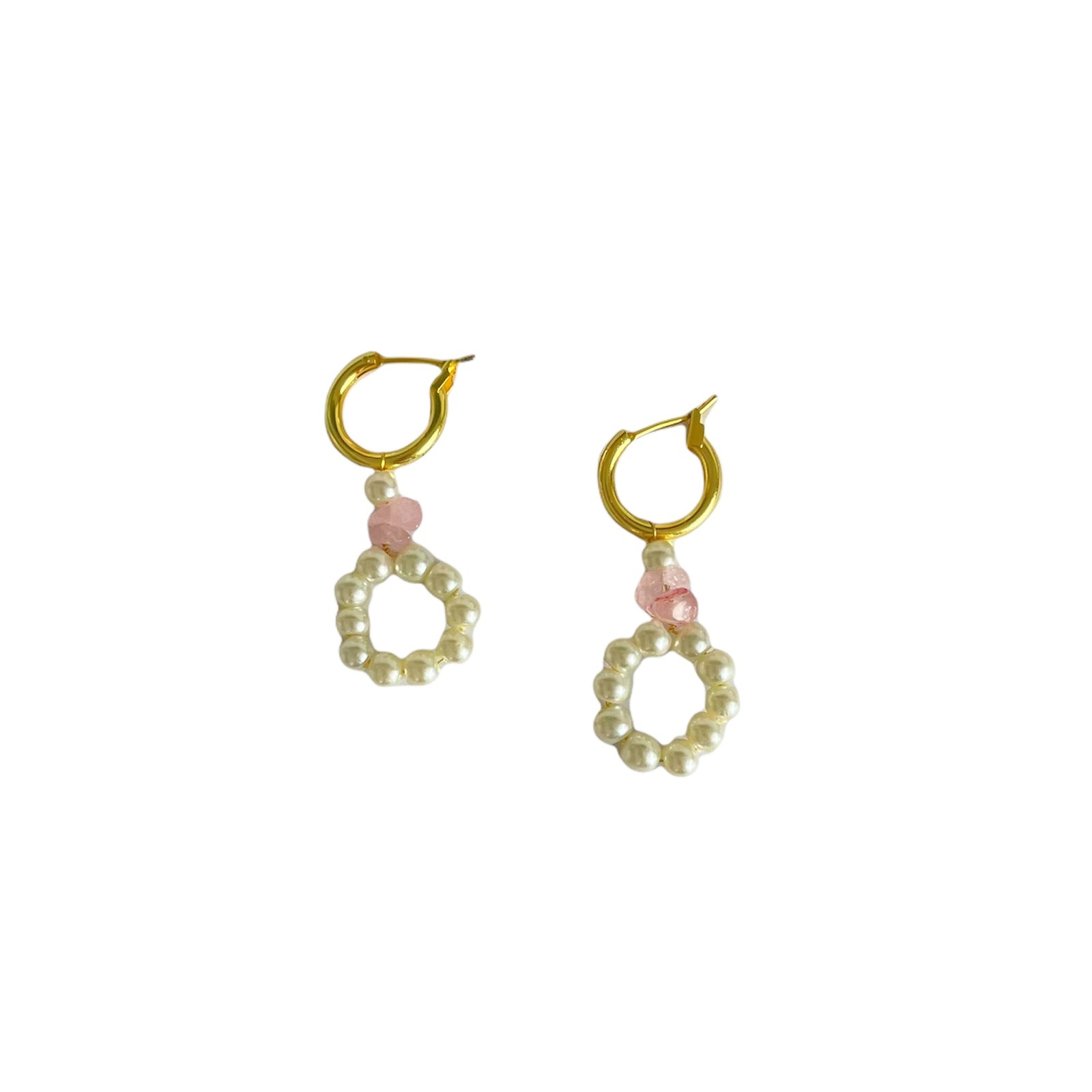Penelope Pearl Earring Pink
