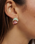 Statement Gem Earring G2042971PINK
