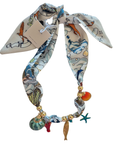 Fabric Charm Necklace HYN310