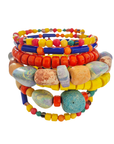 Beaded Bracelet Set Multi LDB37184MU