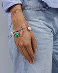 Beaded Charm Bracelet HYB6