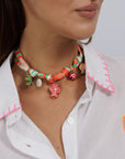 Beaded Charm Necklace STN2521