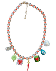 Beaded Charm Necklace STN2460