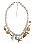 Pearl Charm Necklace STN41818