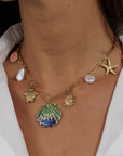 Gold Charm Necklace STN7600
