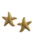 Gold Starfish Stud Earring EA20535