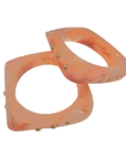 Resin Bangle Set Natural BR24