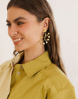 Beth Brass Earring Gold