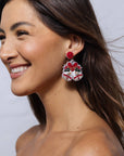 Beaded Christmas Earring EA2328