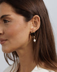 Statement Gem Earring Brown EA26261BR
