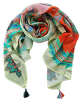 Pure Cotton Scarf 17554red