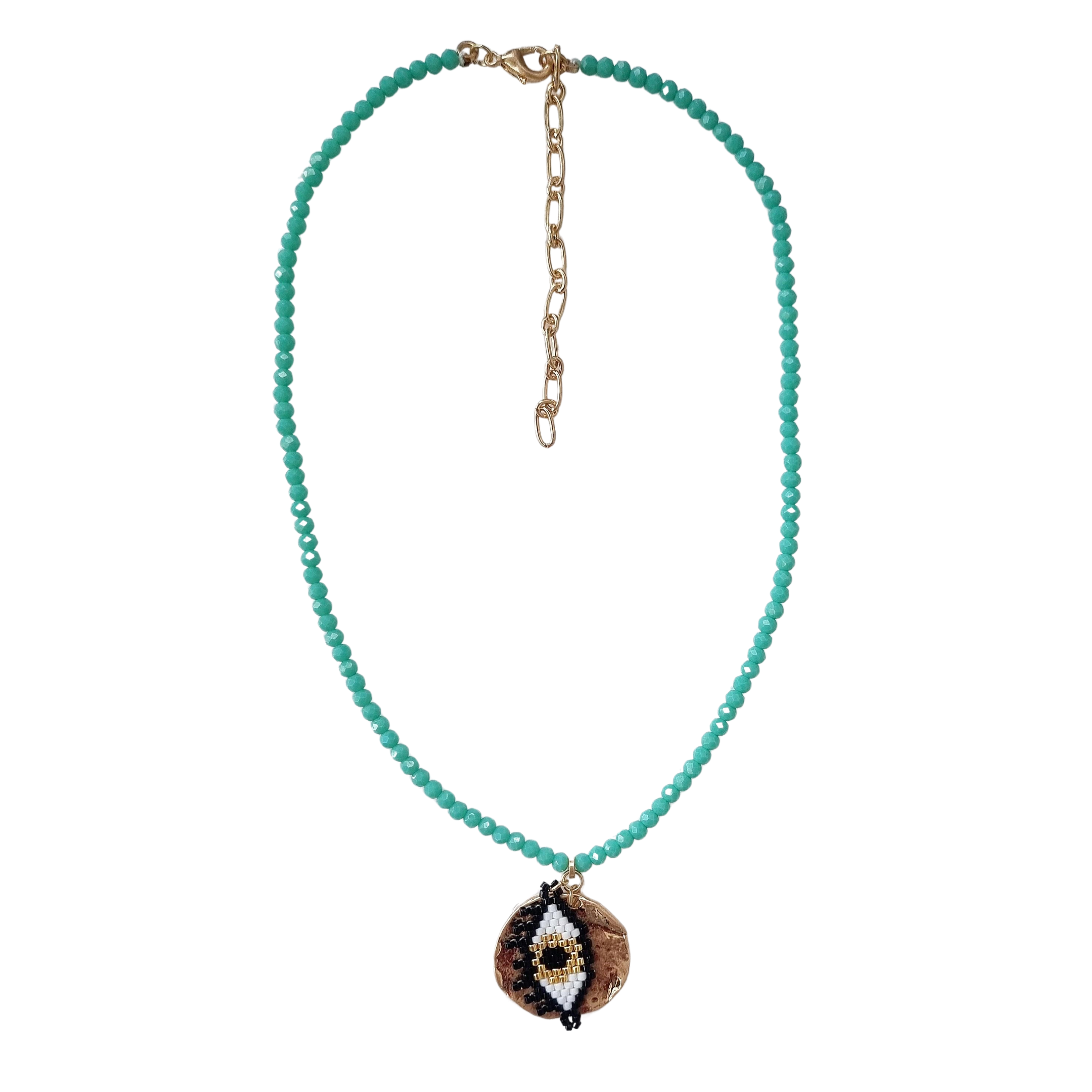 Beaded Necklace 19070621mint