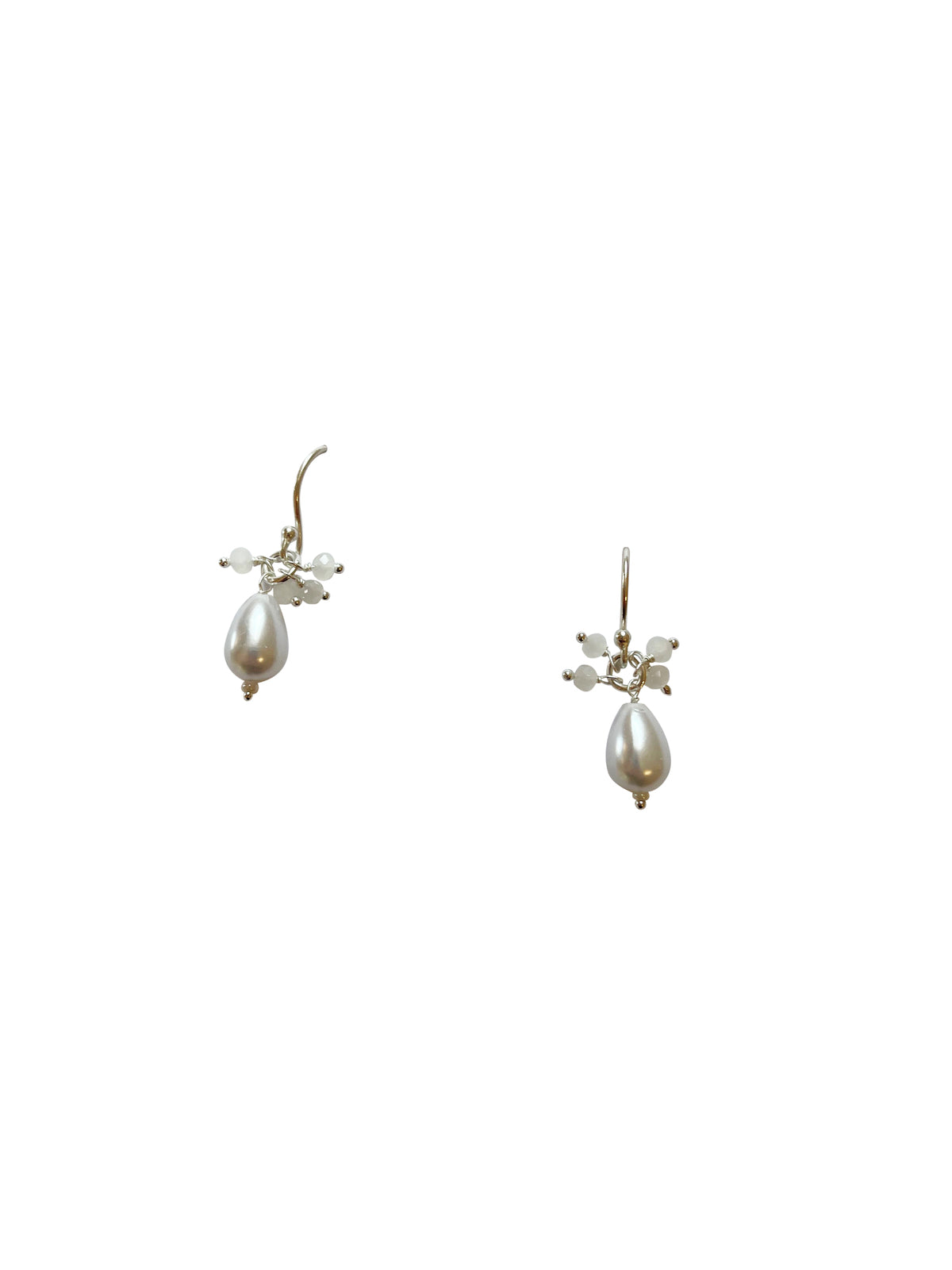 Clearance Felicity Pearl Earring Silver