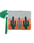 Beaded Cactus Sunset Purse AC3020