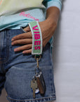 Beaded Keychain Good Vibes AC505
