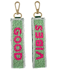 Beaded Keychain Good Vibes AC505