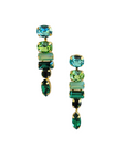 Statement Gem Earring AE21286GREEN