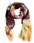 Clearance 2023 Pure Wool Winter Scarf Burnt Orange AI4378