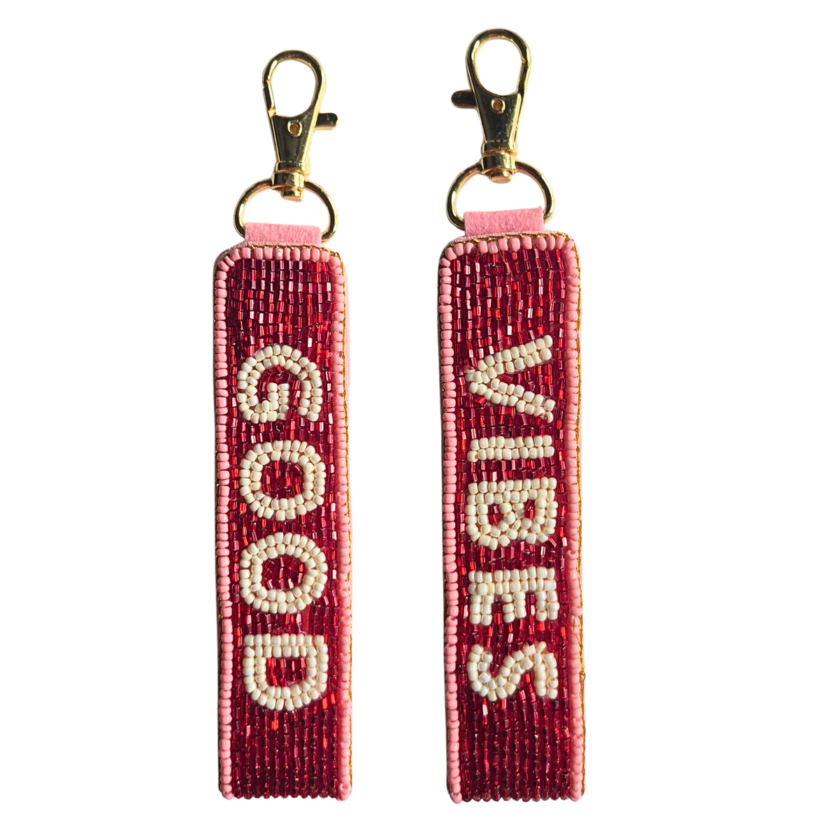 Beaded Keychain Good Vibes AKC7