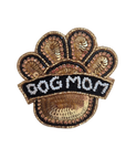 Beaded Brooch Dog Mom B3955