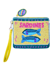Beaded Purse Sardine GB9599AGREEN