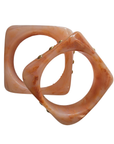 Resin Bangle Set Natural BR24