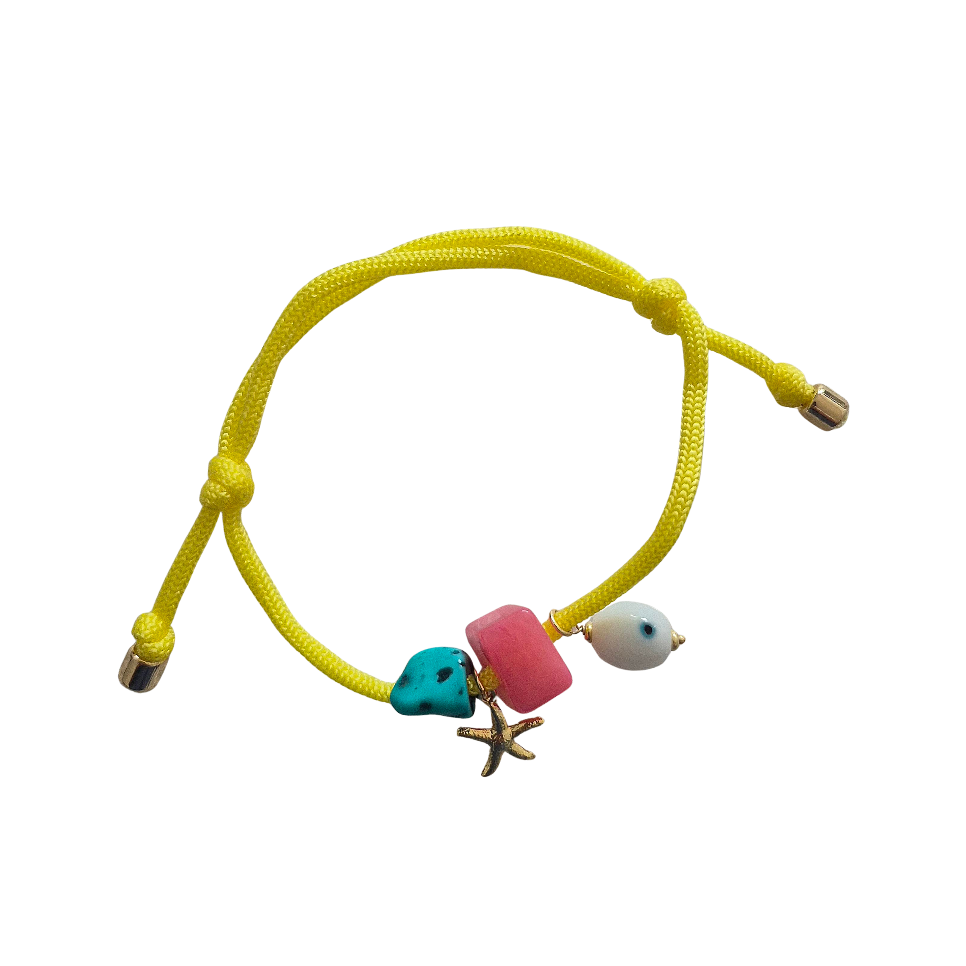 Cord Bracelet Anklet Lime BR262432