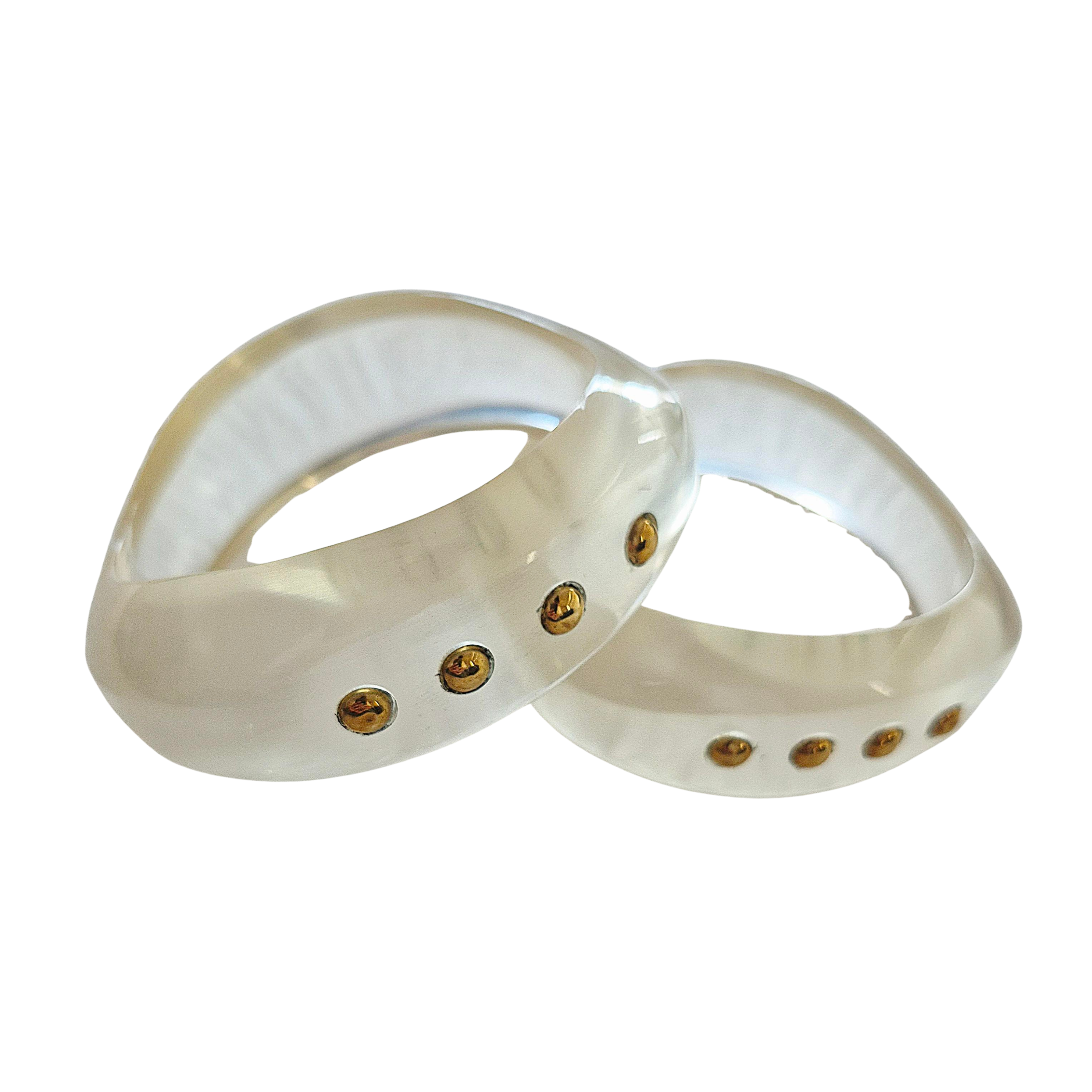 Resin Bangle Clear BR27