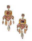 Statement Gem Earring Natural BW9656nat