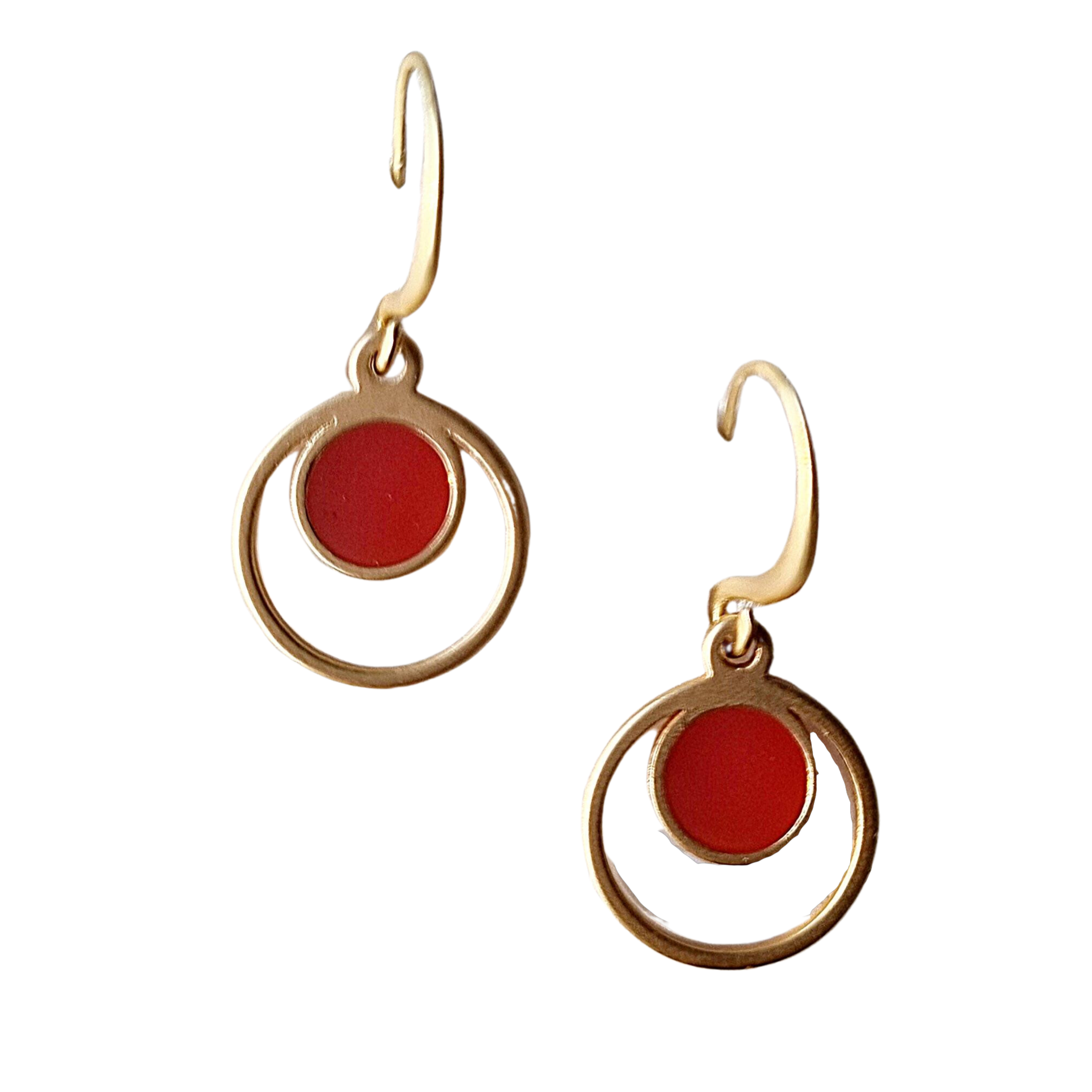 Billie Everyday Basics Earring Red