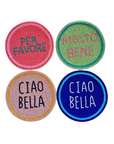 Beaded Coaster Set of 4 CA123