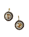 Lidia Zircon Gem Flower Earring