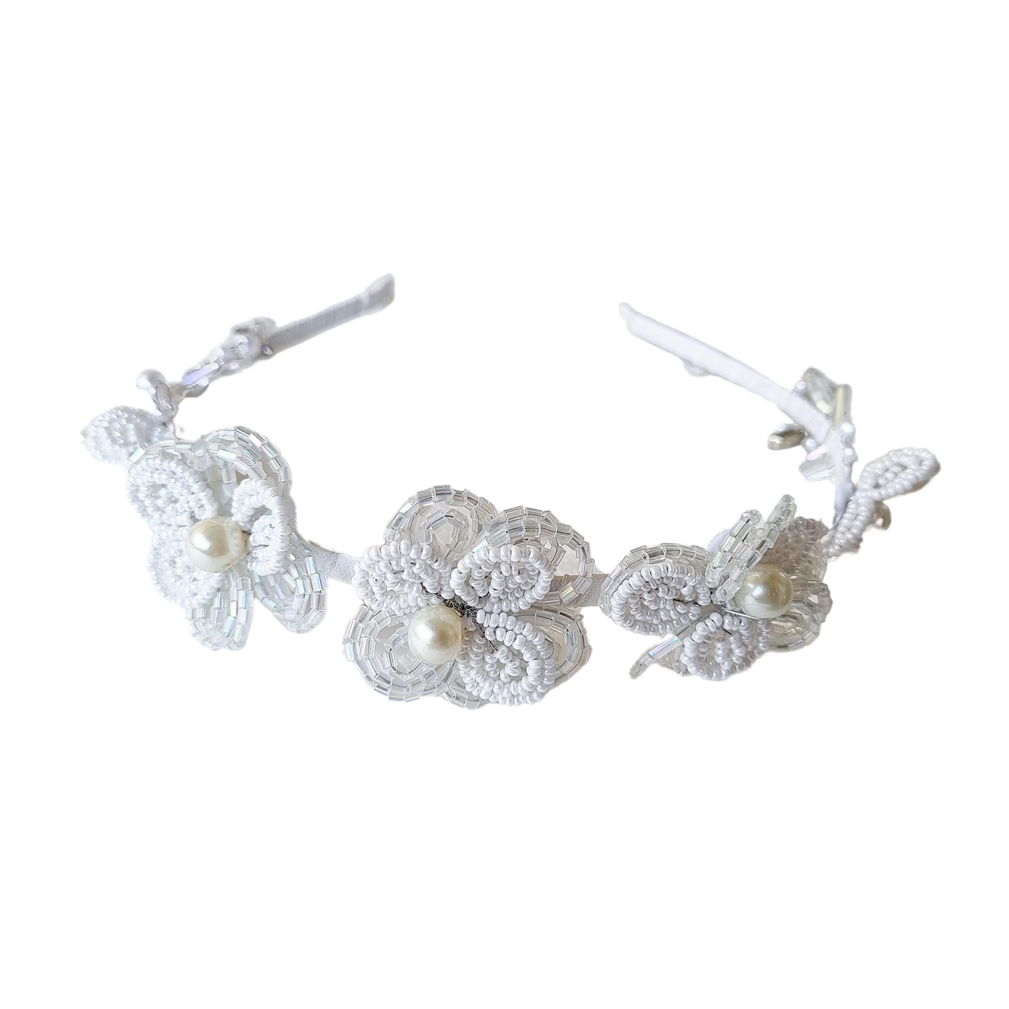 Camille Headband White