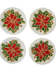 Christmas Beaded Coaster C903