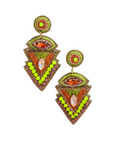 Beaded Statement Earring E35804