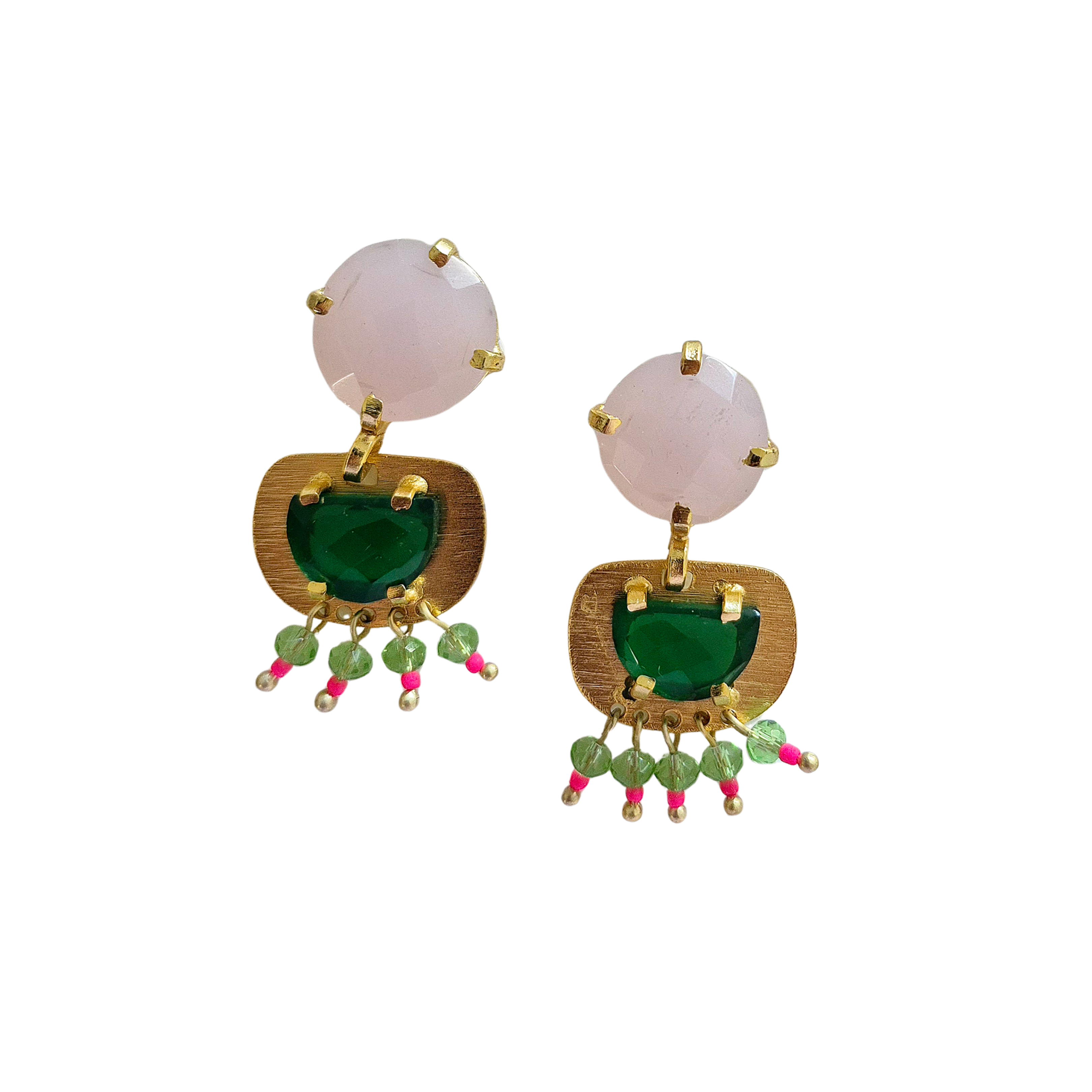 Statement Gem Earring EA1909