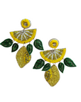 Beaded Earring Lemon EA230225