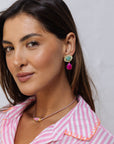 Statement Gem Earring EA1917