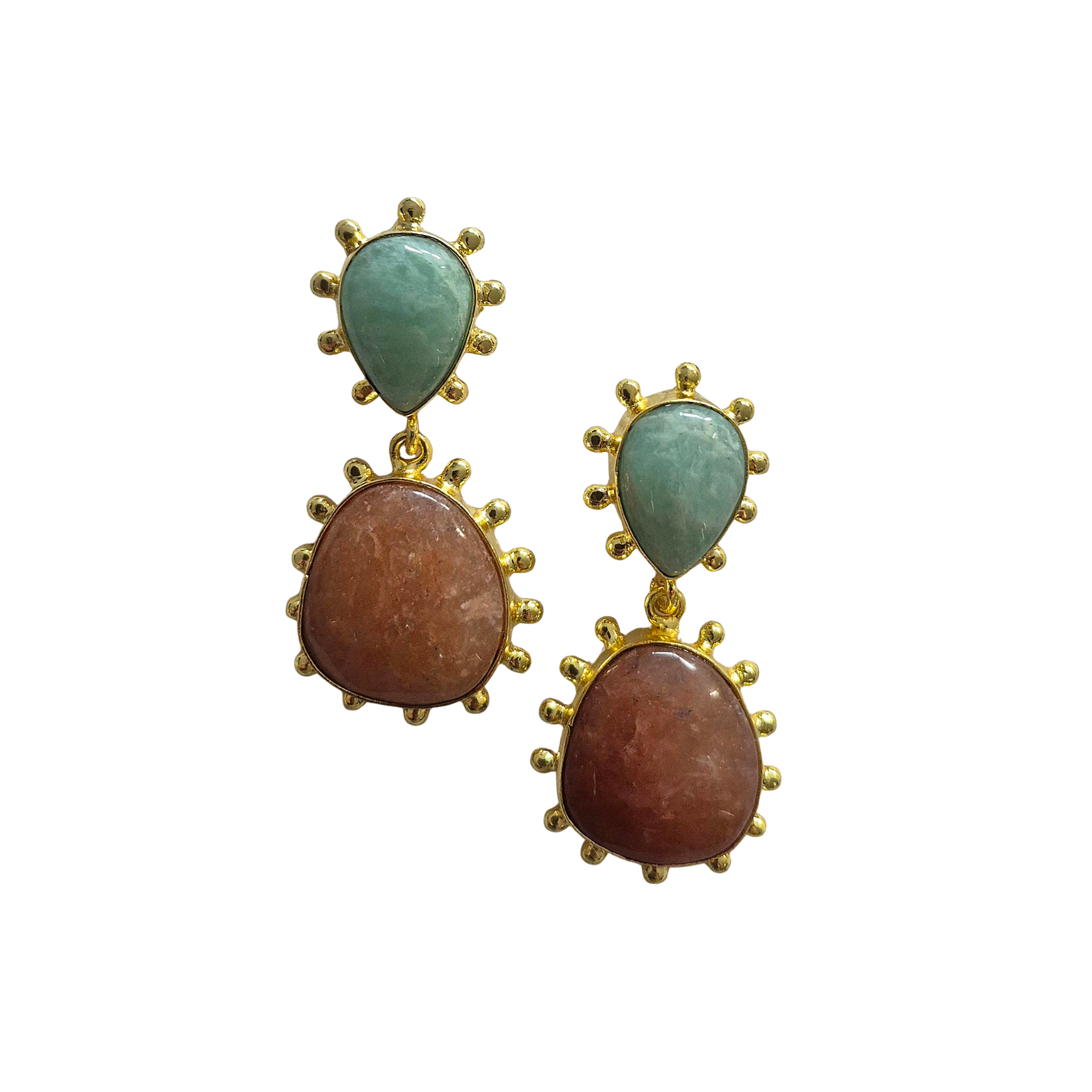 Natural Stone Gemstone Earring FJEA16326
