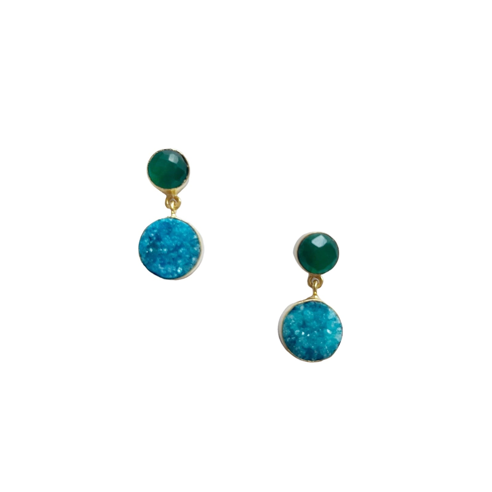 Sybil Natural Stone Earring