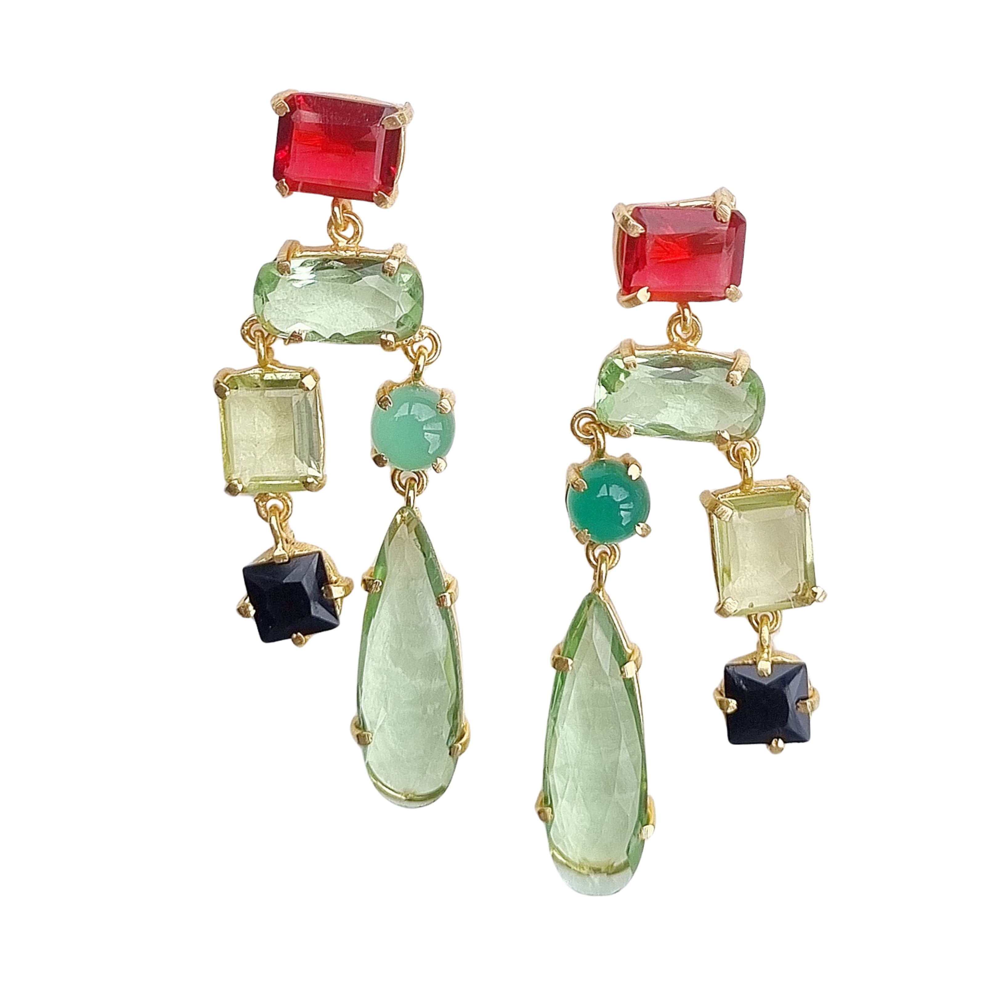 Freida Natural Stone Earring