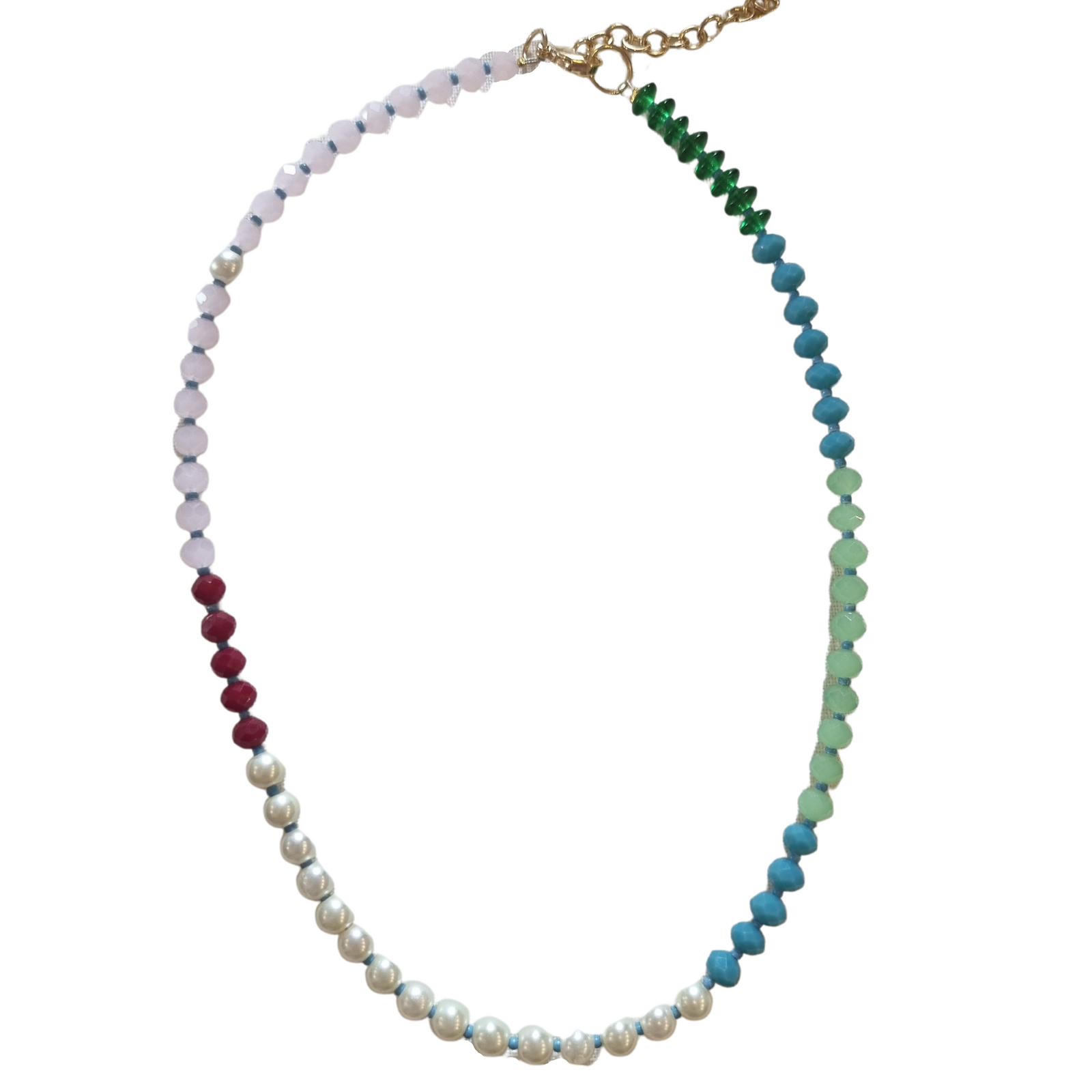 Delphine Beaded Necklace