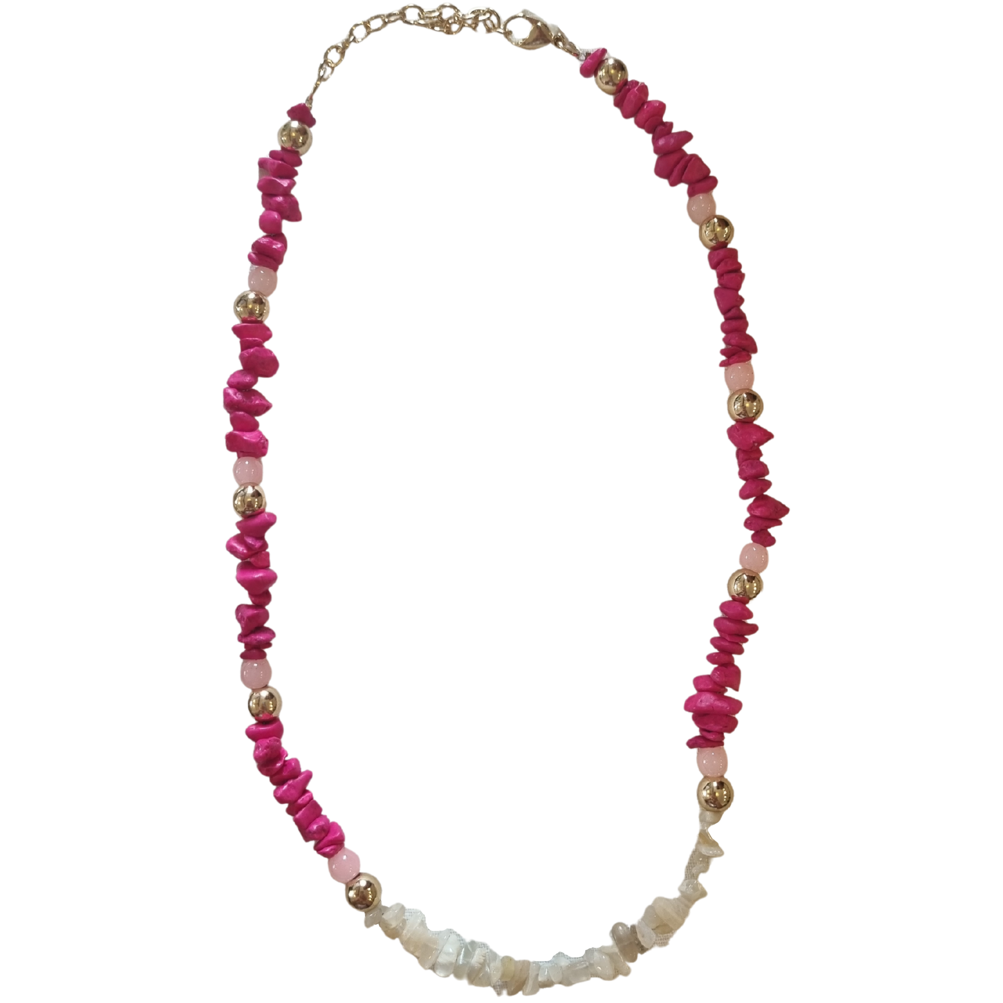 Rose Beaded Necklace