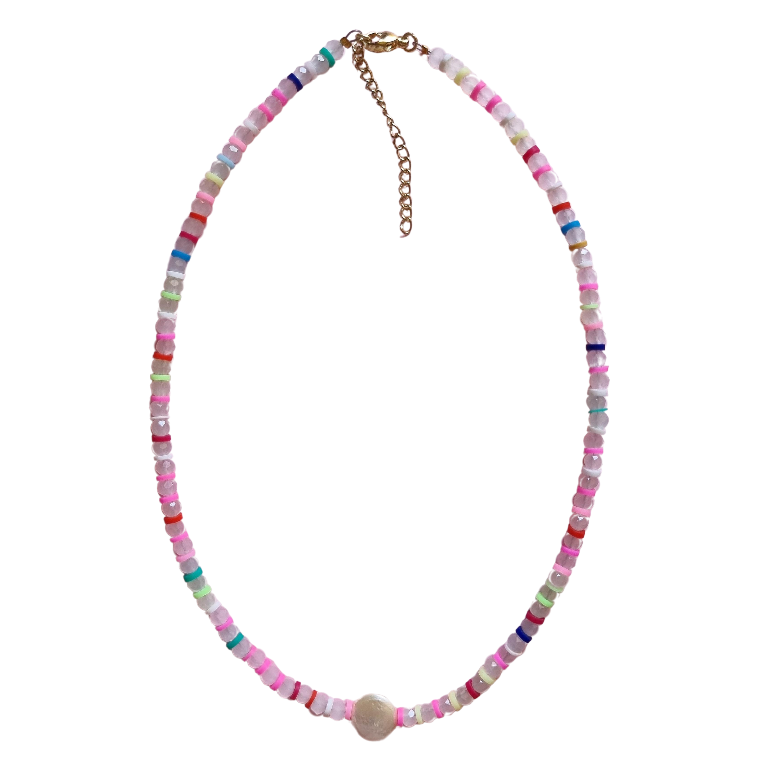 Beaded Necklace FJNE80205MULTI