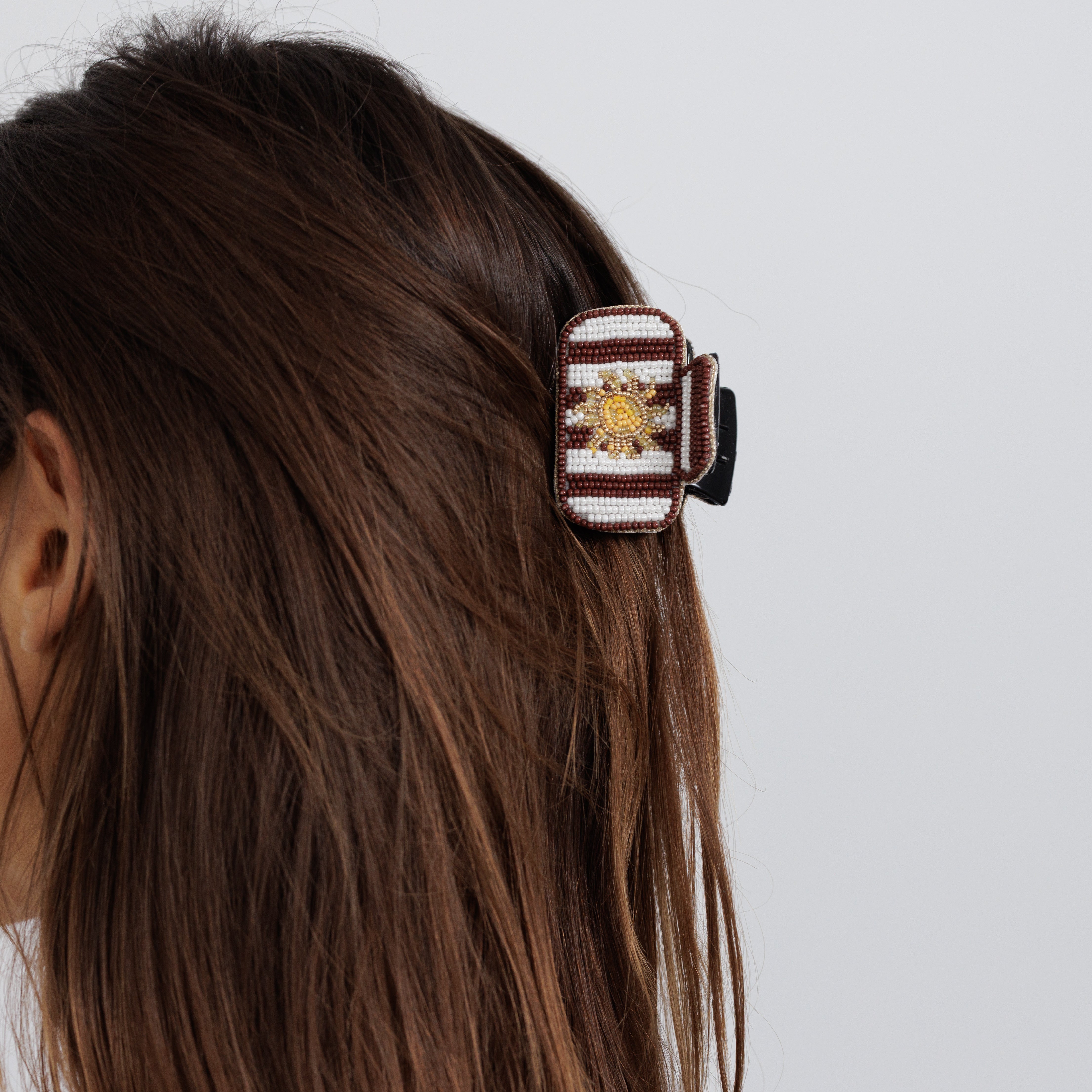 Beaded Hair Clip HA1640